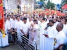 അരുവിത്തുറ പള്ളിയിൽ വിശുദ്ധ ഗീവർഗീസ് സഹദായുടെ തിരുനാളിന് കൊടിയേറി