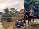 കനത്ത മഴ: പാലാ മൂന്നാനിയിലെ ഗാന്ധിസ്ക്വയറിൽ സാങ്കേതിക തകരാർ; ഗാന്ധിപ്രതിമ സുരക്ഷിതമായി മാറ്റി