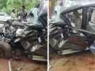 പിക്കപ്പും ലോറിയും കൂട്ടിയിടിച്ച് അപകടം പിക്കപ്പും ലോറിയും കൂട്ടിയിടിച്ച് അപകടം